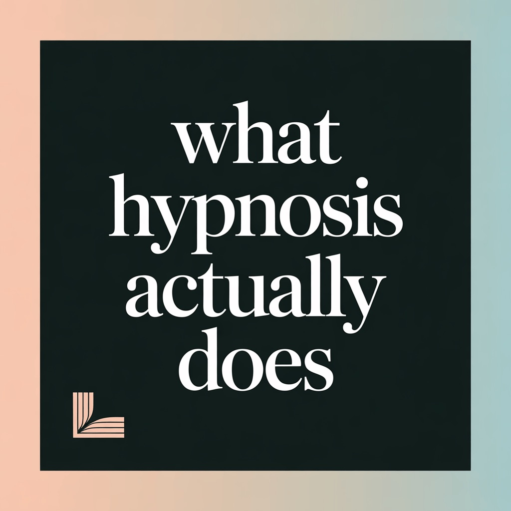 What Hypnosis Actually Does