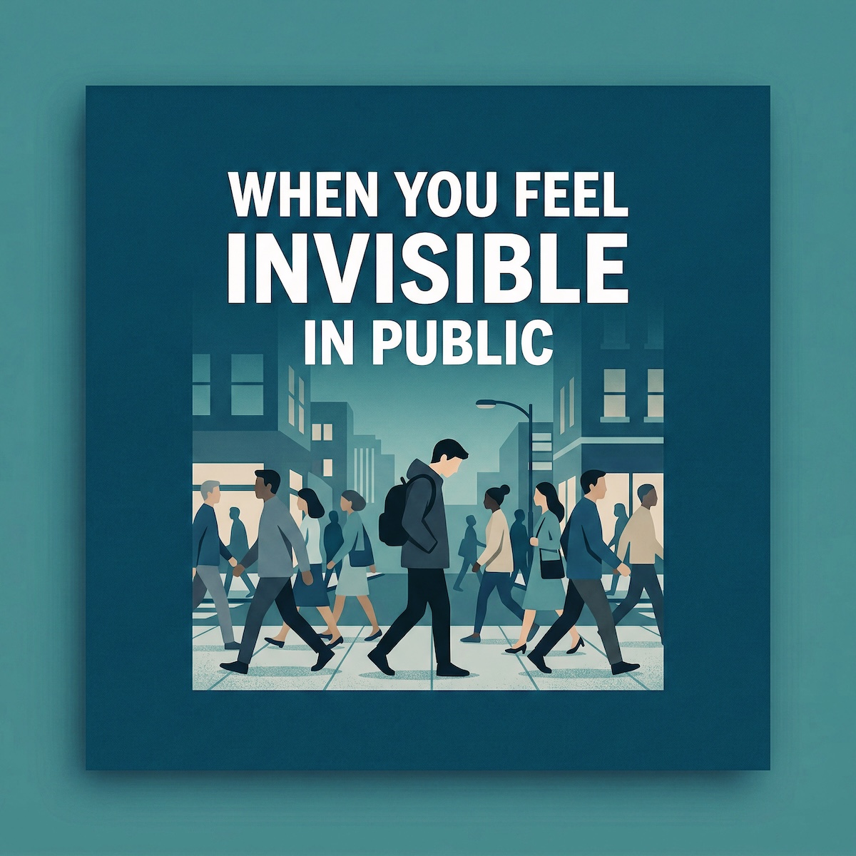 When You Feel Invisible in Public